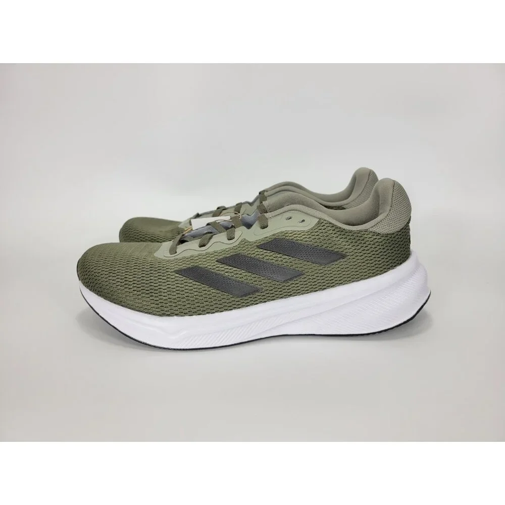Adidas Response Athletic Shoes Sneakers Mens Size 11 Green Black White IG1415 - Picture 8 of 10